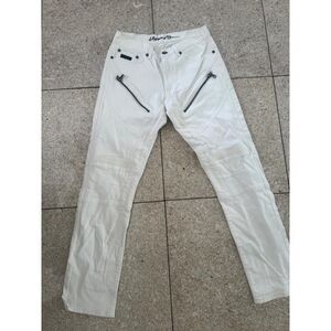FlySociety White Jeans